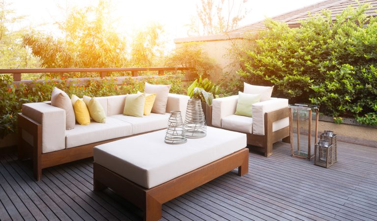 Patio with Furniture