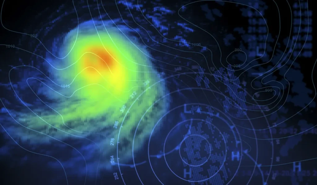 | weather temp topography